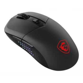 Rato gaming MSI VERSA 300 ELITE WIRELESS para destro RF Wireless + Bluetooth + USB Type-C ótico 26000 DPI