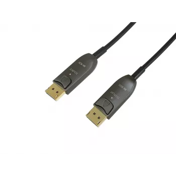 Cabo ótico ativo DisplayPort 1.4 Equip, 15 m 8K/60Hz, 15 m, DisplayPort, DisplayPort, macho, macho, 7680 x 4320 píxeis
