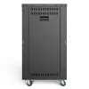 Rack AVS 16U DIGITUS 780x507x460 mm furos roscados rodas preto