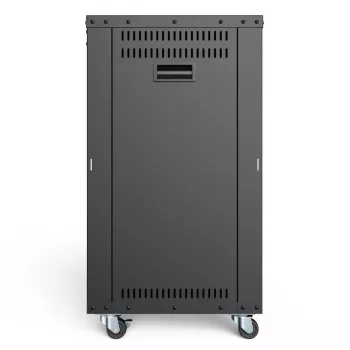 Rack AVS 16U DIGITUS 780x507x460 mm furos roscados rodas preto