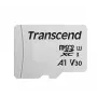 TRANSCEND Cartão Micro SDHC 300S 4 GB UHS-I U1 sem adaptador