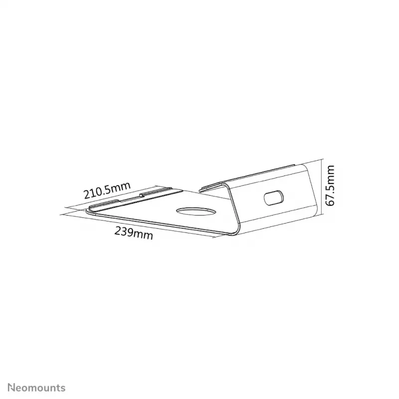 Suporte para portátil Neomounts NSLS025 10-17