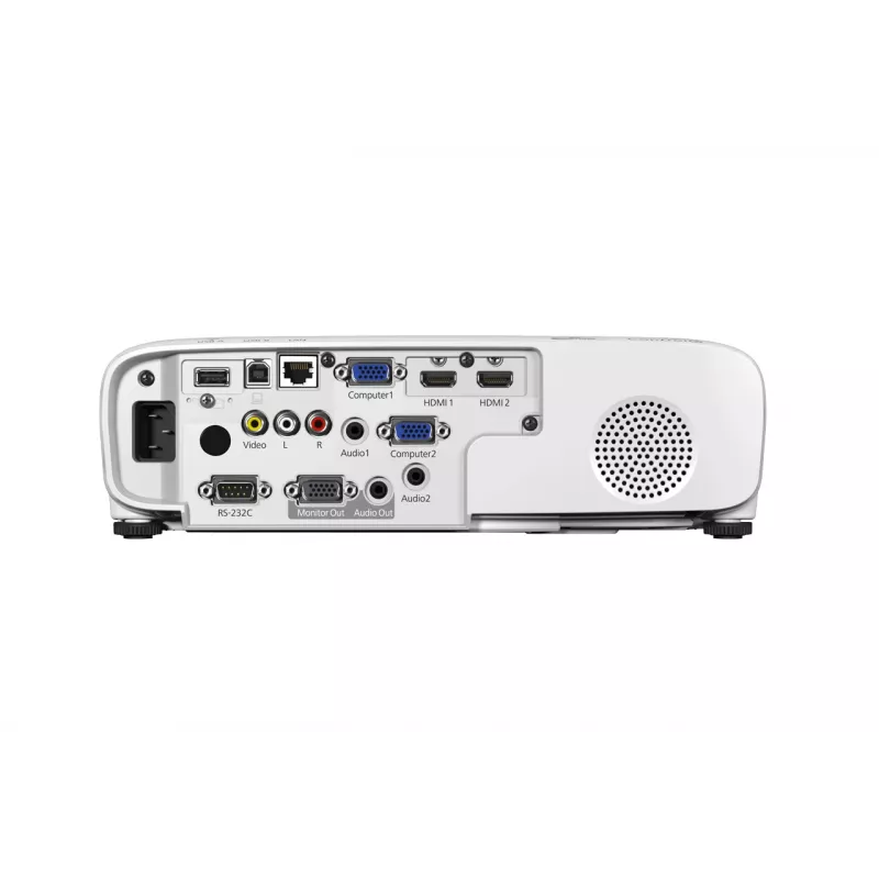 Projetor de secretária Epson EB-W49 — 3LCD, WXGA 1280×800, 3800 ANSI lm, 16:10, zoom manual 1,2x, 2,7 kg, branco