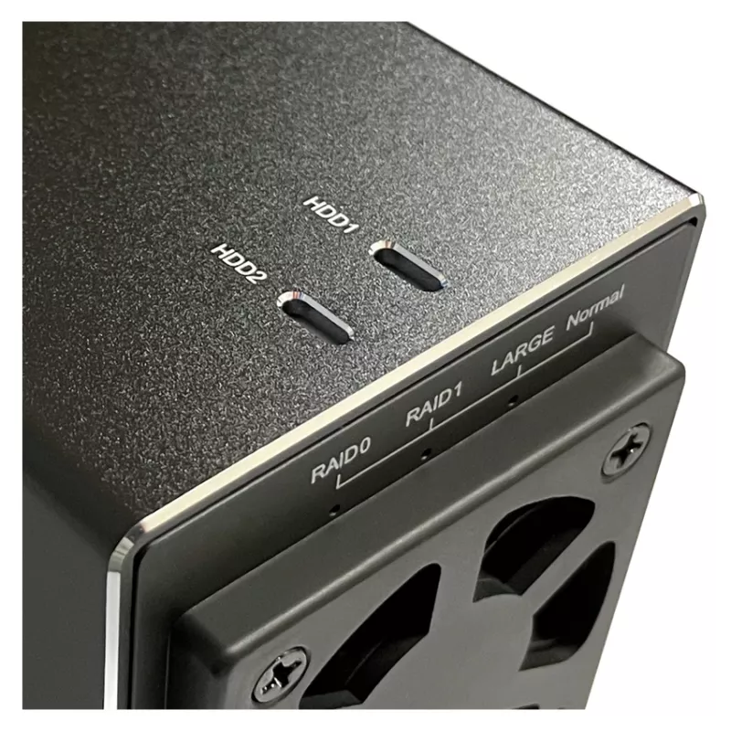 LC-POWER Lc-35u3-raid-2, caixa externa para 2 discos rígidos de 3,5