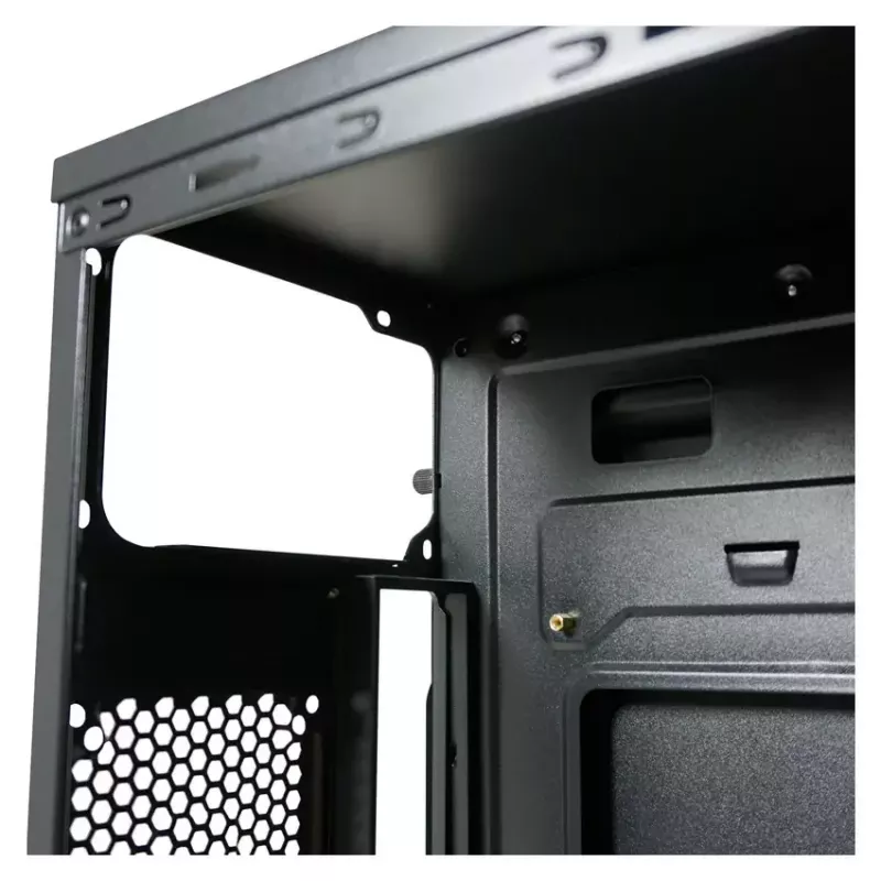 Caixa para computador LC-Power LC-2017MB-ON Micro Tower preto