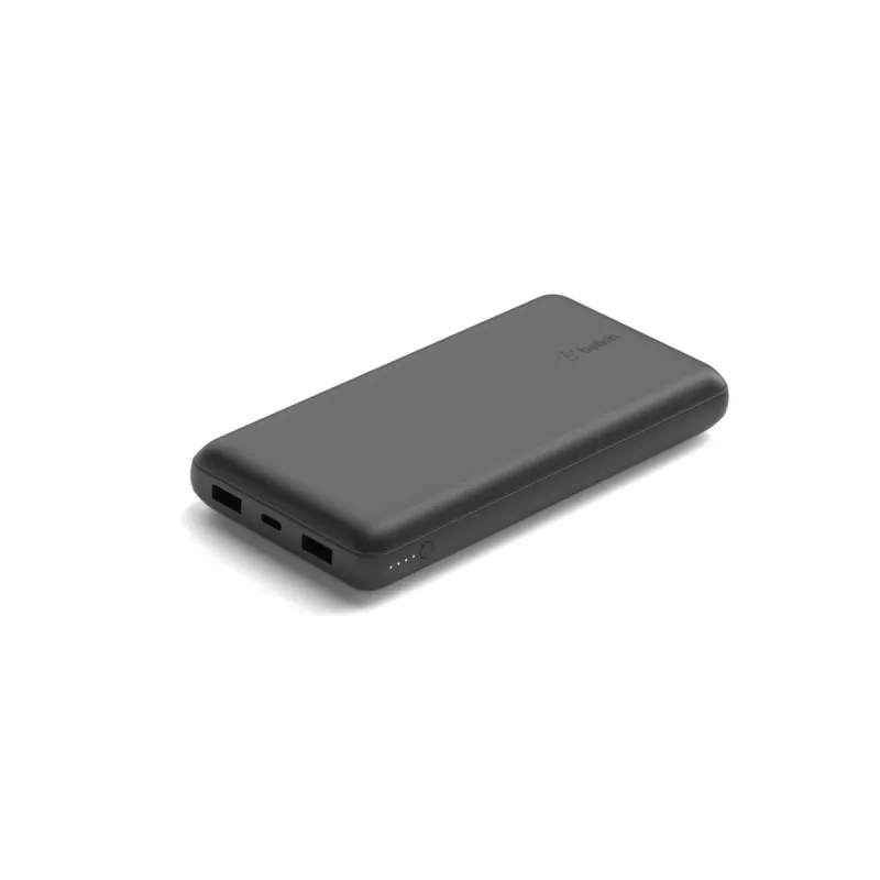 Powerbank BELKIN 20k USB-A e C 15W preto