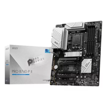Motherboard MSI PRO B760‑P II ATX – Intel B760, LGA 1700, DDR5, 4x DIMM, 256 GB, LAN 2.5Gb, HDMI 2.1, 2x M.2