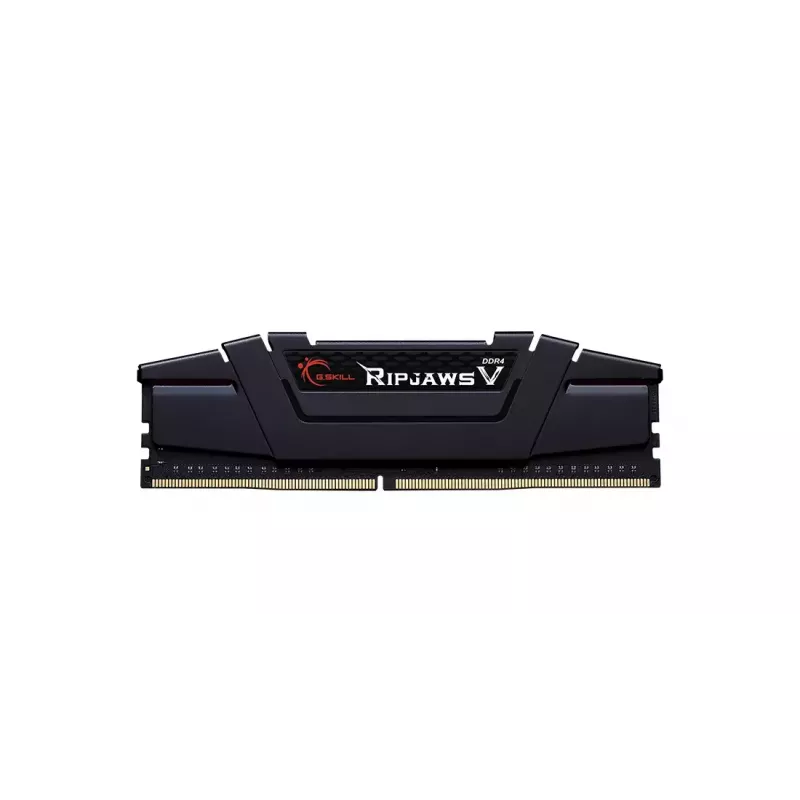 DIMM 16 GB DDR4-4000 (2x 8 GB) Dual-Kit, memória preta, F4-4000C18D-16GVK, Ripjaws V, INTEL XMP