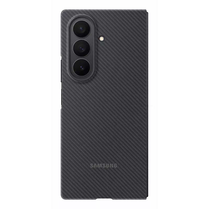 Capa Samsung EF-XF966SBEGWW Carbon Shield para Galaxy Z Fold7, preta