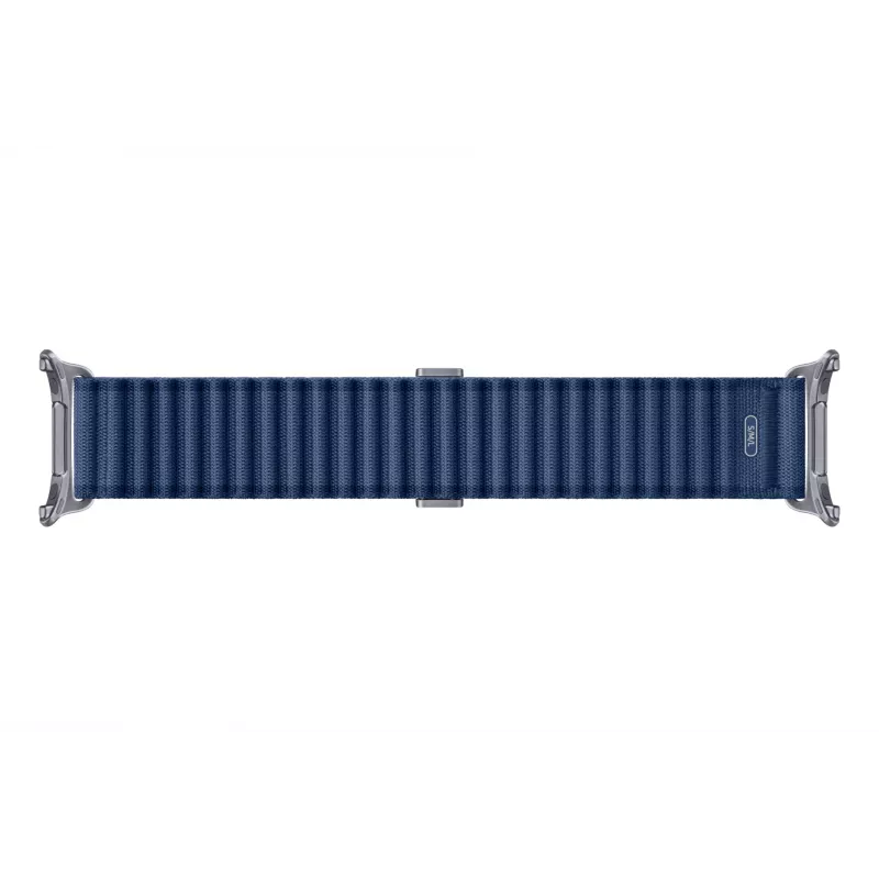 Pulseira Samsung Trail para Galaxy Watch Ultra, pulseira, smartwatch, azul, Samsung, Galaxy Watch Ultra, titânio, nylon, aço inoxidável