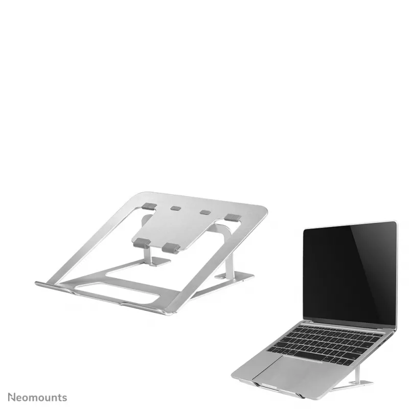 Suporte para portátil Neomounts NSLS085SILVER 10–17 polegadas – dobrável – compacto – universal