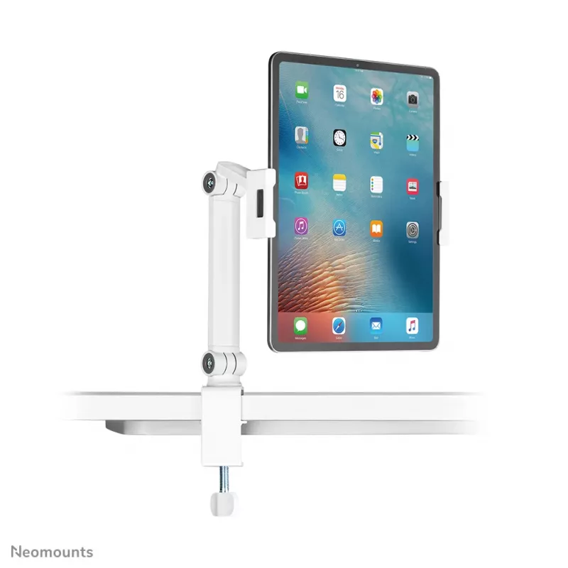 Suporte de mesa para tablet Neomounts DS15-545WH1 com mordente 4,7-12,9 polegadas - universal - full motion