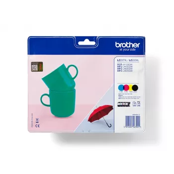 Brother LC-227XLVALBP Tinteiro 4 unid. Original Preto, Ciano, Magenta, Amarelo