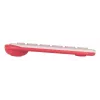 LOGITECH Teclado sem fios - Pop Icon Keys - Rosa e branco sujo Qwerty Uk