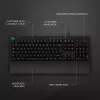 Teclado gaming Logitech G G213 Prodigy tamanho completo RGB LED com fios