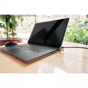 Kensington N17 2.0 Keyed Laptop Lock fino para ranhuras em cunha - Master Keyed