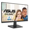 Monitor ASUS VA27EHF IPS LCD de 27 polegadas, Full HD 1920x1080, 1 ms, ângulo de visão de 178°, VESA, Preto