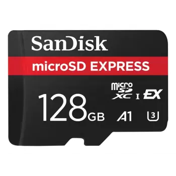 Cartão MicroSD SanDisk 128 GB UHS-I Express SDSQXFN-128G-GN4NN