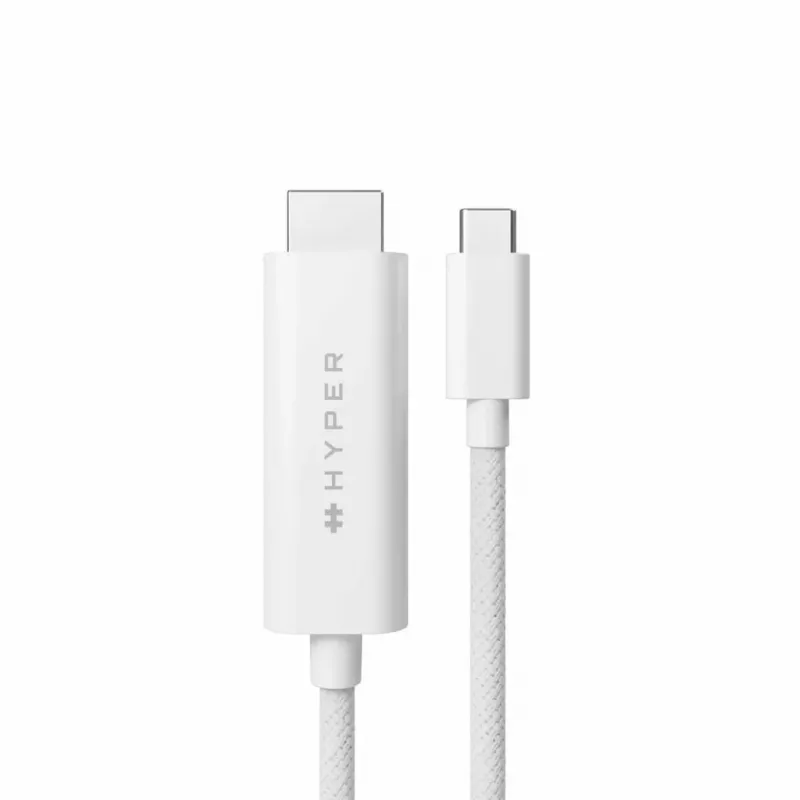 TARGUS Hyper cabo USB-C para HDMI 4K - branco