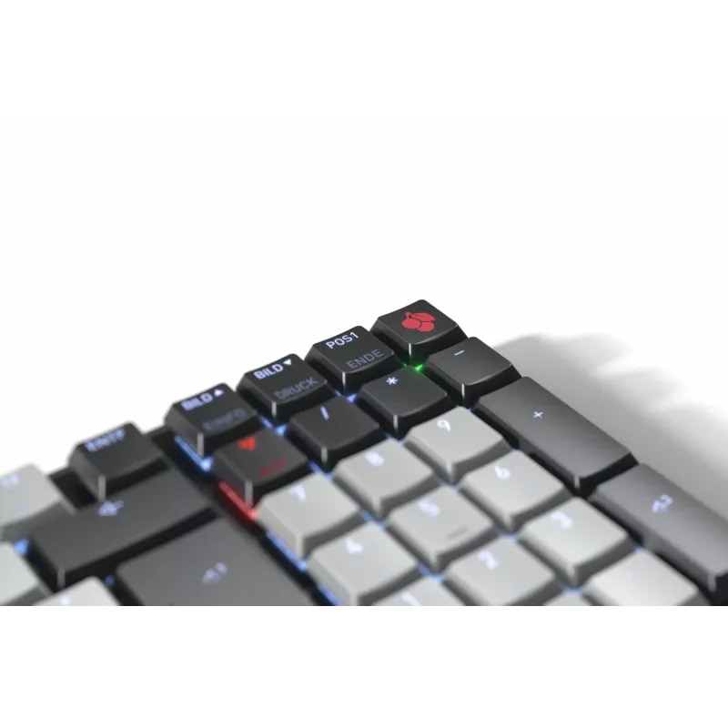 CHERRY KW 550 MX LP teclado Home/Office USB + Bluetooth QWERTZ alemão preto