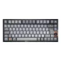 CHERRY KW 300 MX teclado Home USB + Bluetooth QWERTZ alemão preto, cobre, cinzento