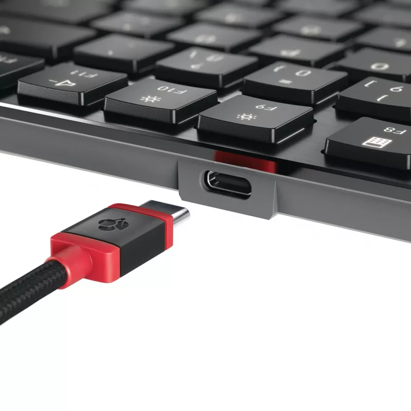 CHERRY KW X ULP 2.0 MINI teclado Home/Office USB + RF Wireless + Bluetooth QWERTZ alemão preto