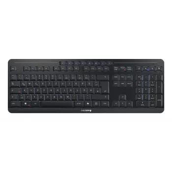 CHERRY Stream Ultimate teclado Home/Office USB + RF Wireless + Bluetooth QWERTZ alemão preto