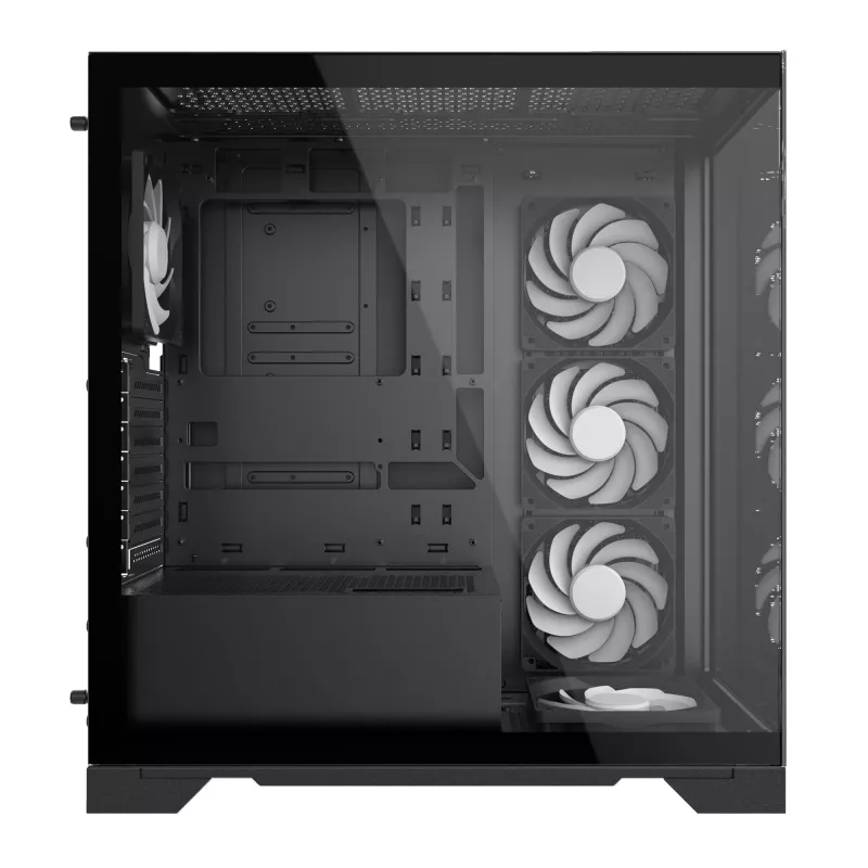 XPG INVADER X caixa mid-tower preta, Midi Tower, PC, preto, ATX, micro ATX, Mini-ITX, SPCC, 17,5 cm