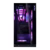 XPG Invader X BTF caixa de PC Midi Tower, ATX/Micro-ATX/Mini-ITX, vidro temperado, 5 ventoinhas ARGB de 120 mm, USB-C, sem fonte de alimentação, preta