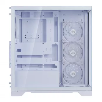 XPG INVADER X BTF caixa MID-TOWER branca, Midi Tower, PC, branco, ATX, micro ATX, Mini-ATX, SPCC, vidro temperado, 17,5 cm
