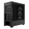 XPG STARKER AIR BTF caixa mid-tower preta, Midi Tower, PC, preto, ATX, EATX, micro ATX, Mini-ITX, SPCC, vidro temperado, Gaming