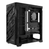 XPG STARKER AIR BTF caixa mid-tower preta, Midi Tower, PC, preto, ATX, EATX, micro ATX, Mini-ITX, SPCC, vidro temperado, Gaming