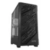 XPG STARKER AIR BTF caixa mid-tower preta, Midi Tower, PC, preto, ATX, EATX, micro ATX, Mini-ITX, SPCC, vidro temperado, Gaming