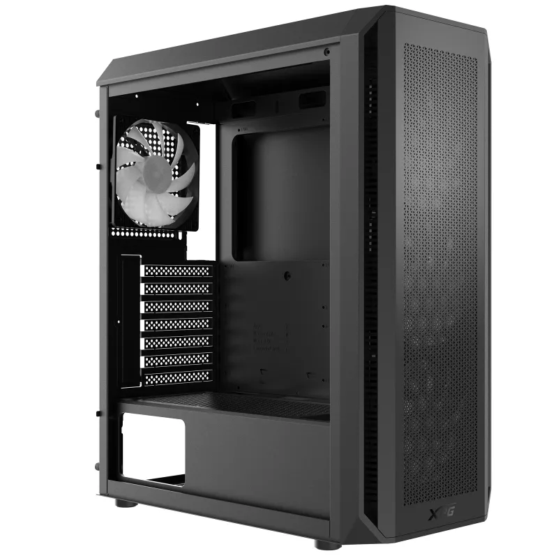 XPG VALOR AIR PLUS caixa MID-TOWER preta, Midi Tower, PC, preto, ATX, micro ATX, Mini-ITX, SPCC, 16 cm