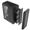 XPG VALOR AIR PLUS caixa MID-TOWER preta, Midi Tower, PC, preto, ATX, micro ATX, Mini-ITX, SPCC, 16 cm