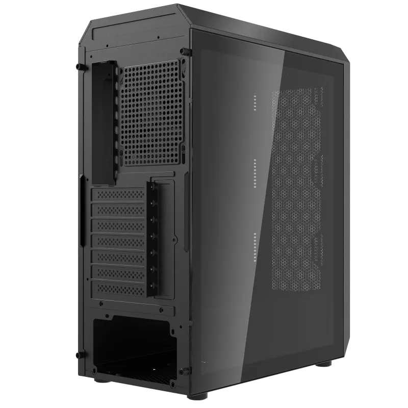 XPG VALOR AIR PLUS caixa MID-TOWER preta, Midi Tower, PC, preto, ATX, micro ATX, Mini-ITX, SPCC, 16 cm