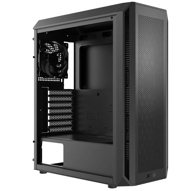 XPG VALOR AIR PLUS caixa MID-TOWER preta, Midi Tower, PC, preto, ATX, micro ATX, Mini-ITX, SPCC, 16 cm