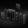 XPG VALOR AIR caixa mid-tower preta, Midi Tower, PC, preto, ATX, micro ATX, Mini-ATX, aço carbono, vidro temperado, 16,6 cm
