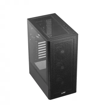 XPG VALOR MESH caixa mid-tower preta, Midi Tower, PC, preto, ATX, micro ATX, Mini-ITX, 16,6 cm, 33,5 cm