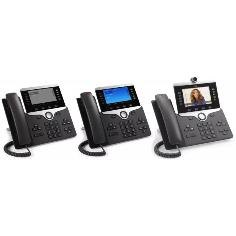 Cisco IP Phone 8851 com firmware de telefone multiplataforma