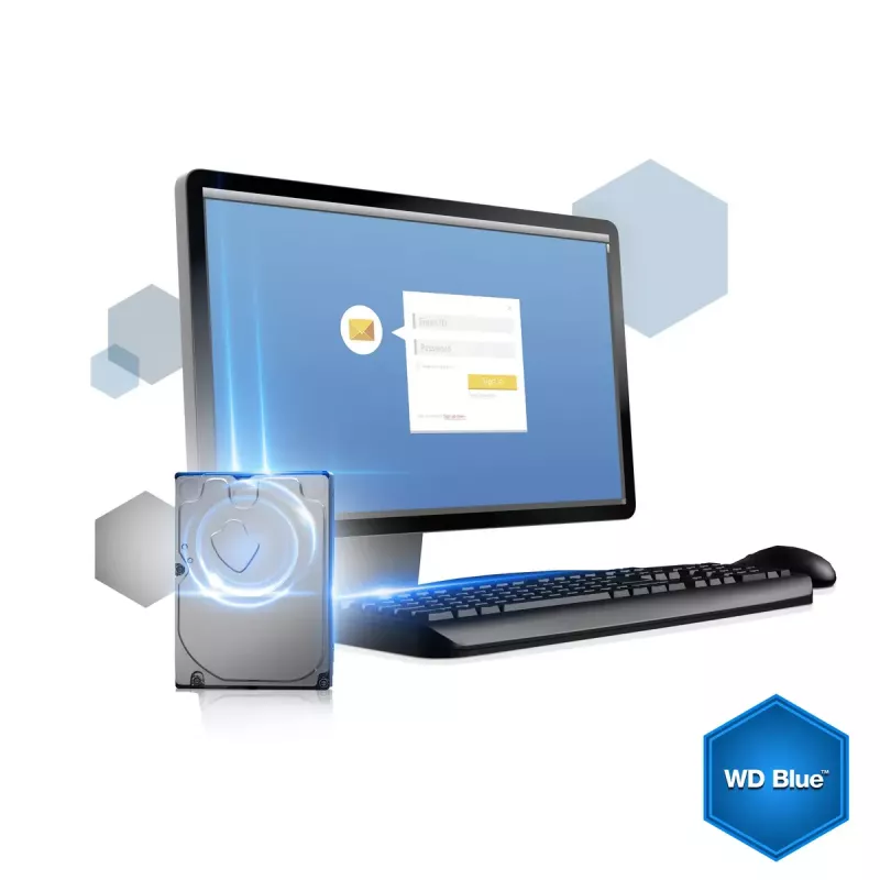 WESTERN DIGITAL disco rígido - Wd Blue WD5000AZLX - 500GB - SATA 3.5in - 7200rpm - 32MB cache