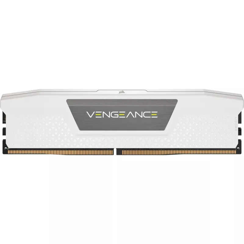 Memória CORSAIR 32GB (2x16GB) DDR5 DRAM 5200MT/s CL40 Kit de memória Vengeance - Branco
