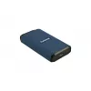SSD TRANSCEND - Esd410c Unidade portátil - 1TB - USB Type C / A - Azul-escuro