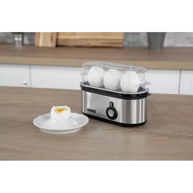 Unold 38610 Cozedor de ovos 3 ovos 210 W Aço inoxidável
