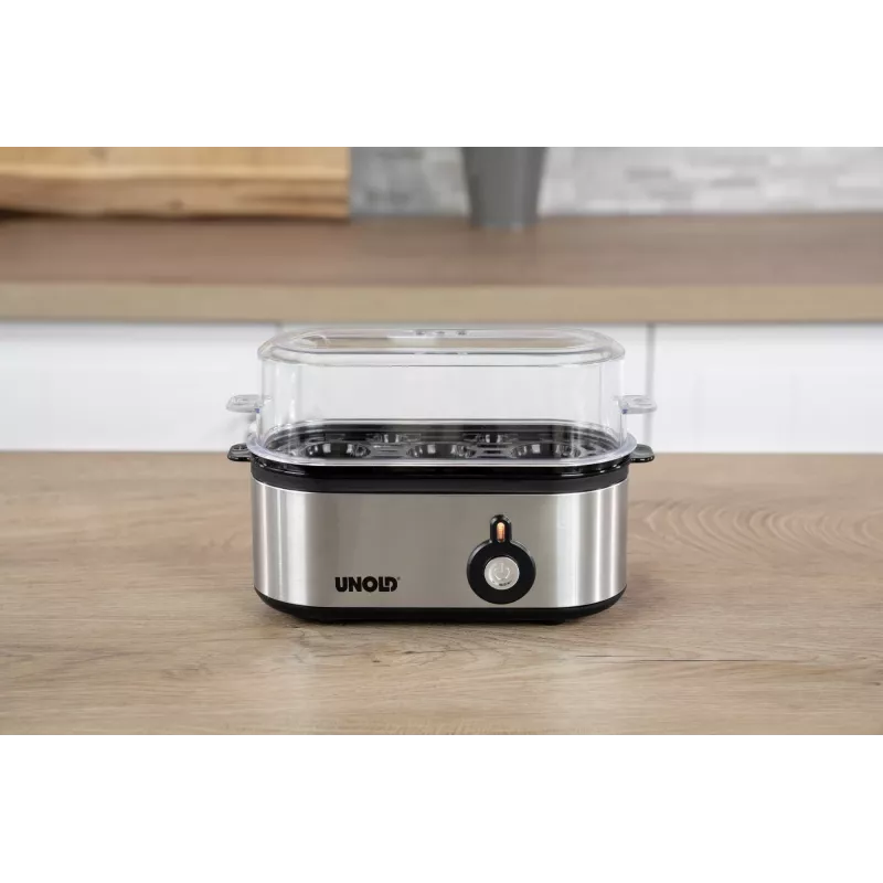 Unold 38610 Cozedor de ovos 3 ovos 210 W Aço inoxidável