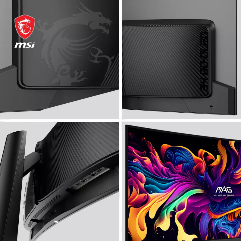 Monitor de computador MSI MAG 341CQPDE QD-OLED 86,4 cm (34 polegadas) 3440 x 1440 píxeis UltraWide Quad HD Preto