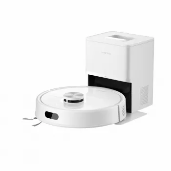 Roborock Q7 TF+ Aspirador robô — sem saco, navegação LiDAR, lavagem a húmido, base de carregamento automática (carregamento e limpeza), branco