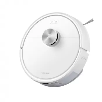 Roborock Q7 TF+ Aspirador robô — sem saco, navegação LiDAR, lavagem a húmido, base de carregamento automática (carregamento e limpeza), branco