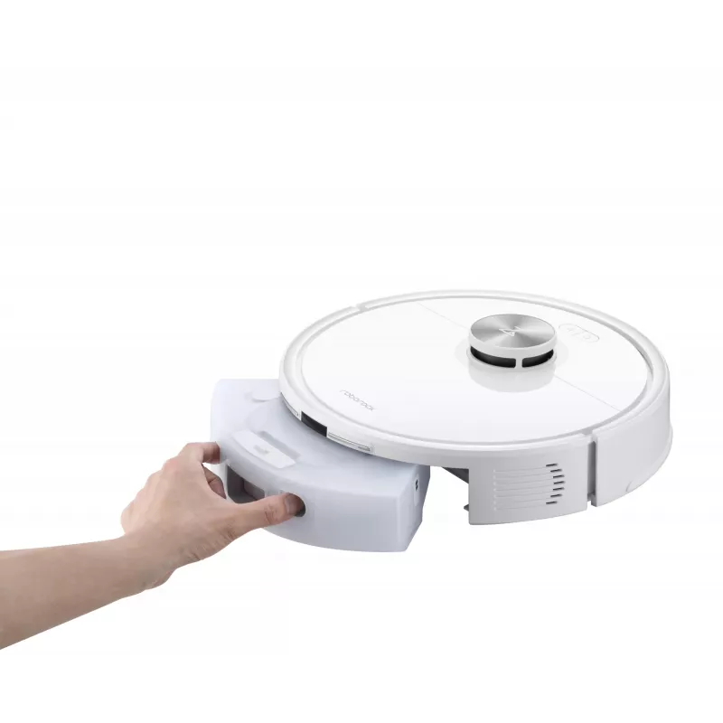 Roborock Q7 TF+ Aspirador robô — sem saco, navegação LiDAR, lavagem a húmido, base de carregamento automática (carregamento e limpeza), branco