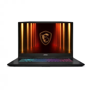 Portátil MSI Katana 17 HX B14WGK-065 Intel® Core™ i7 i7-14650HX 43,9 cm (17,3 polegadas) Full HD 16 GB DDR5-SDRAM 1 TB SSD NVIDIA GeForce RTX 5070 Wi-Fi 6E (802.11ax) Windows 11 Home Preto